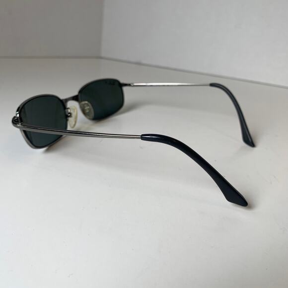Rare! Ray-Ban RB3162 Sleek 004/48 Sunglasses Silver Chrome Polarized 52-19 - Picture 7 of 16